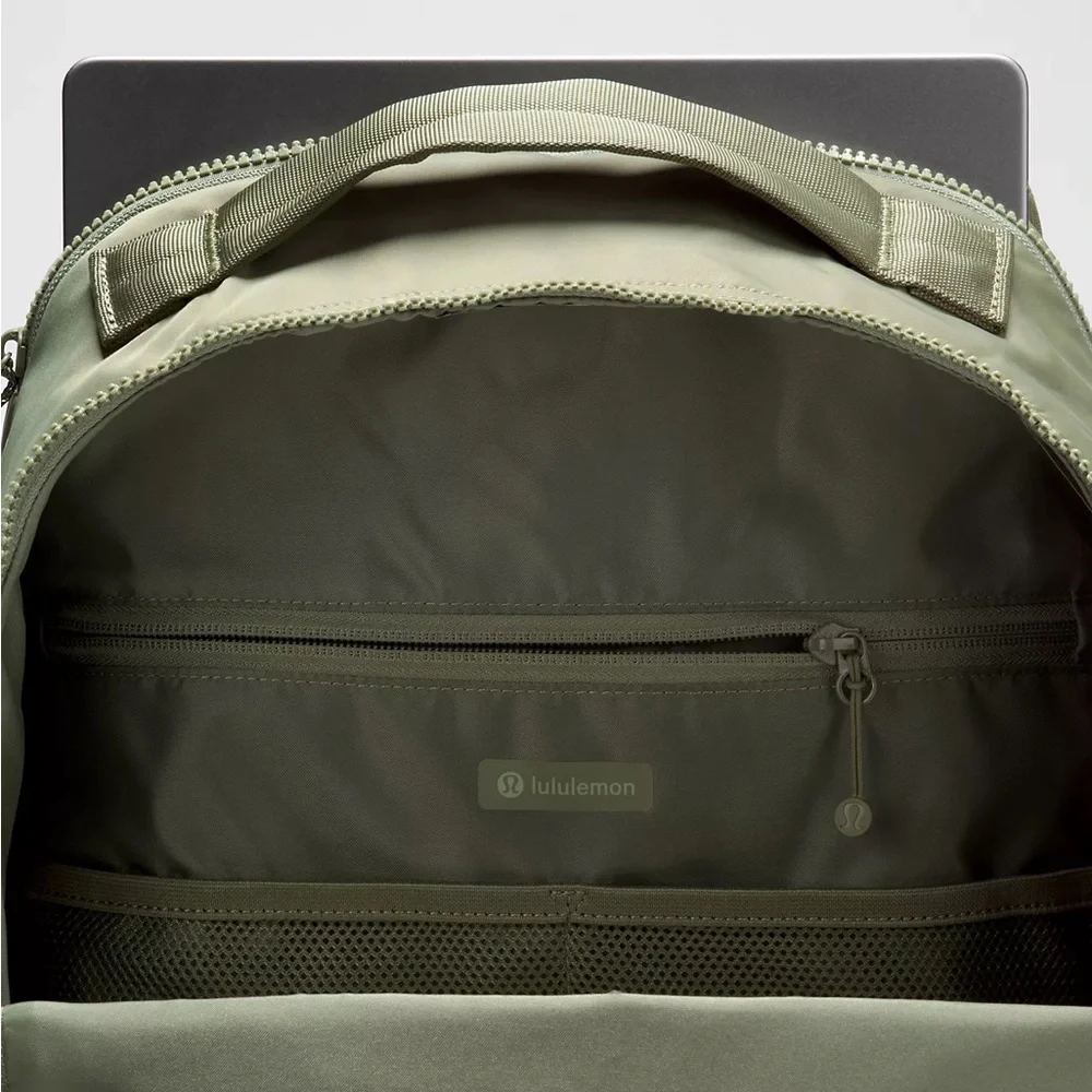 Lululemon New Crew Backpack 22L Updated- Bay Leaf